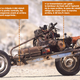Illustration for article titled Real-Life Tony Stark Turns His Broken Down Car Into a Motorcycle To Escape the Desert (Updated)